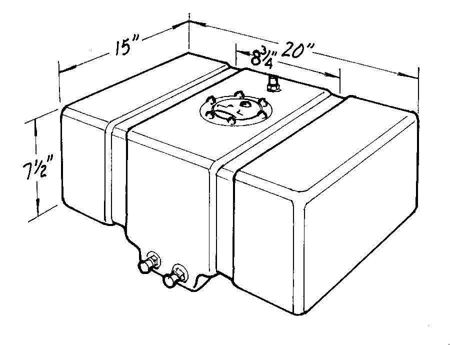 JAZ 250-008-01 - 8-Gallon Drag Race Cell  image