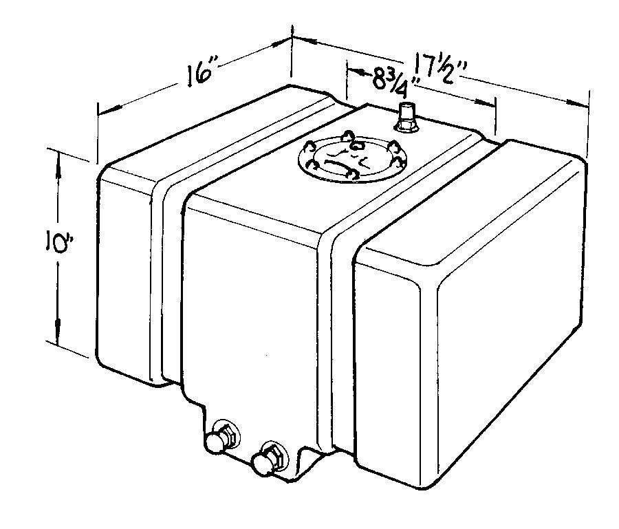 JAZ 250-012-01 - 12-Gallon Drag Race Cell  image