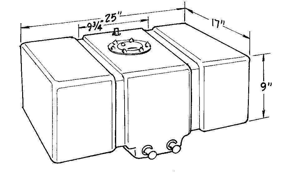 JAZ 250-016-01 - 16-Gallon Drag Race Cell  image