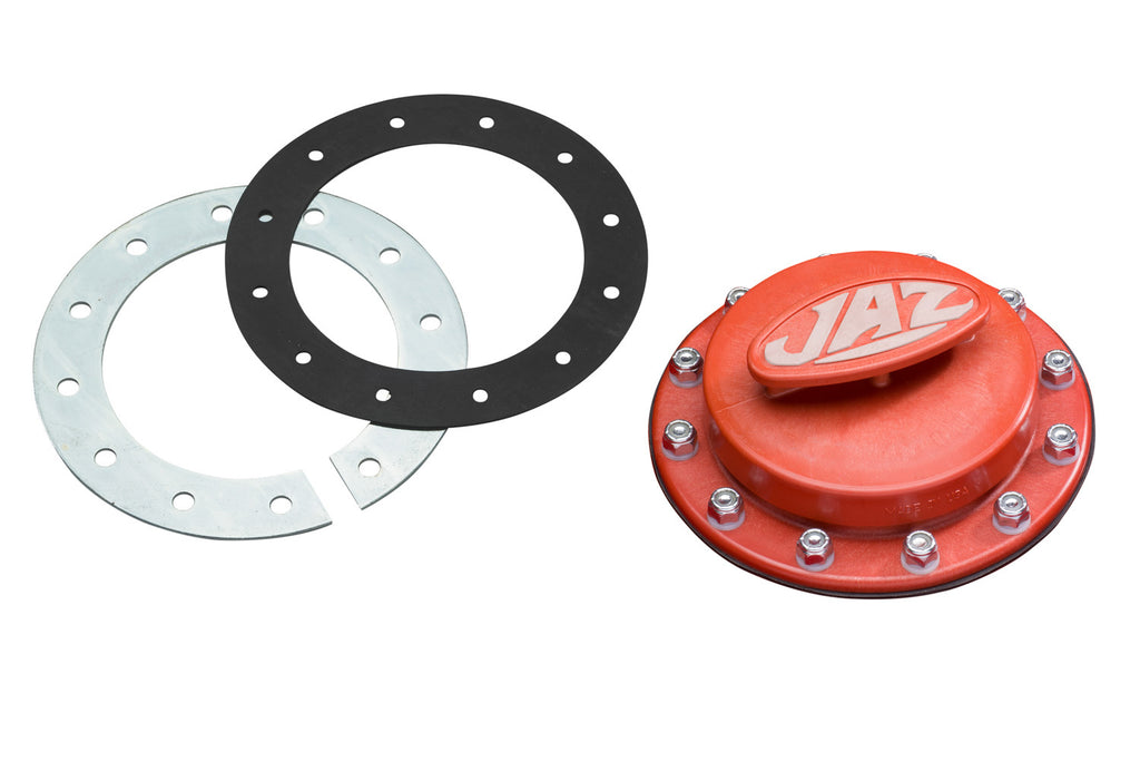 JAZ 350-301-06 - T-Handle Cap Assembly 12-Bolt - Red Finish image