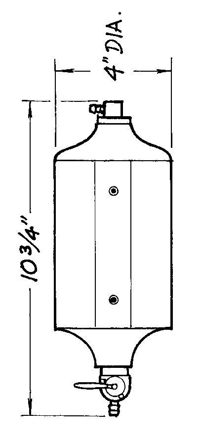 JAZ 600-025-01 - Black Radiator Catch Can 1qt. image