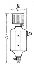 Load image into Gallery viewer, JAZ 605-025-01 - Black Breather Tank AN-6 image