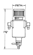 Load image into Gallery viewer, JAZ 605-375-01 - Mini-Breather Tank w/3/8in Fittings image