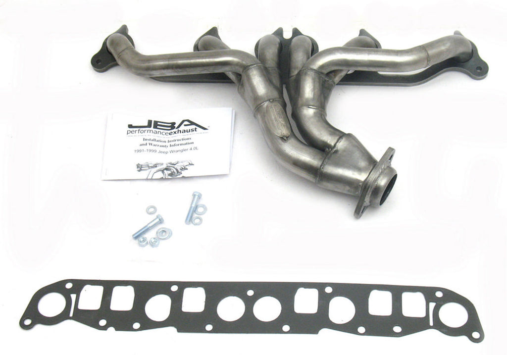 JBA PERFORMANCE EXHAUST 1526S - Headers - 91-99 Jeep Wrangler 4.0L image