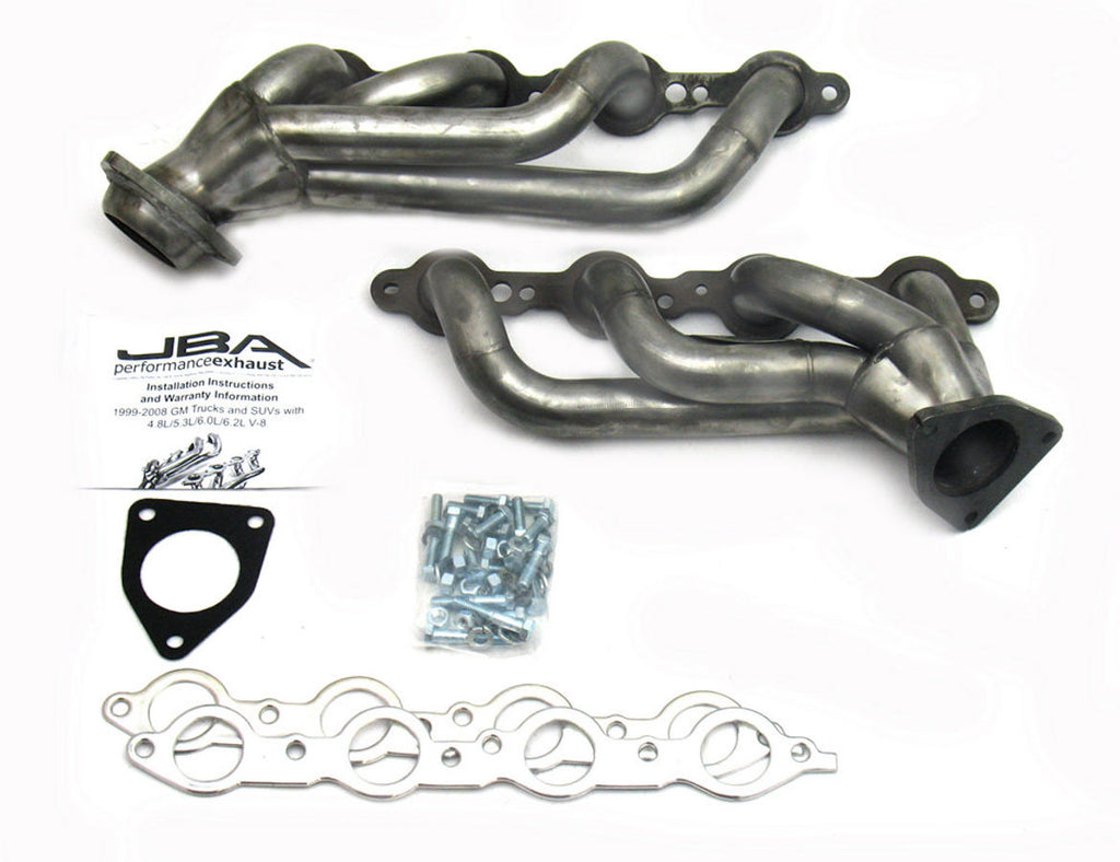 JBA PERFORMANCE EXHAUST 1850S-2 - Headers - 02-08 GM Truck 4.8/5.3L image