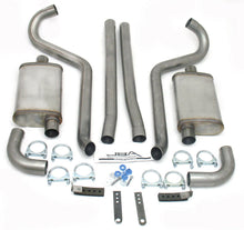 Load image into Gallery viewer, JBA PERFORMANCE EXHAUST 40-2650 - Exhaust System w/Turndws - 67-70 Mustang image