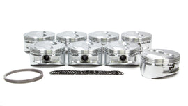 JE PISTONS 182037 - SBC Domed Piston Set 4.165 Bore +5.6cc image