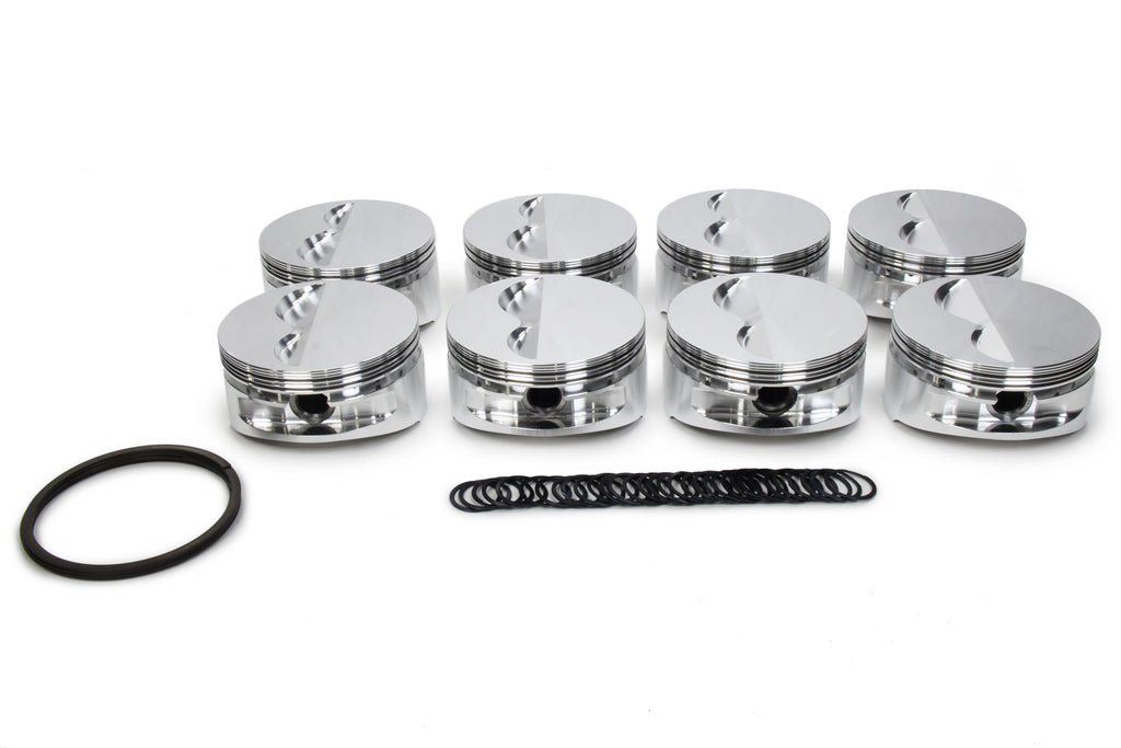 JE PISTONS 194340 - SBC Flat Top Piston Set  image