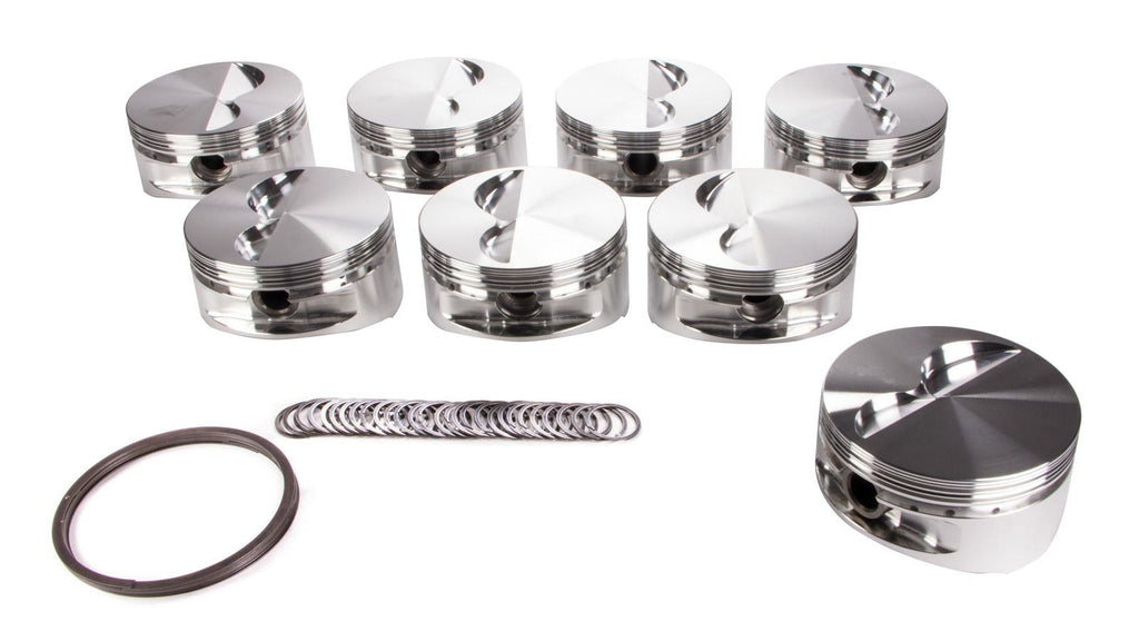 JE PISTONS 242886 - SBC F/T piston Set 4.125 Bore -5.0cc image