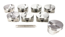 Load image into Gallery viewer, JE PISTONS 258029 - SBC Flat Top Piston Set 4.035 Bore -5cc image