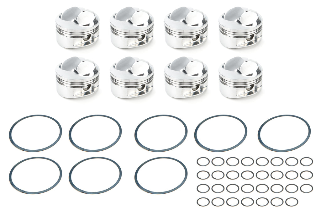 JE PISTONS 258238 - BBC Domed Piston Set 4.500 Bore +45cc image