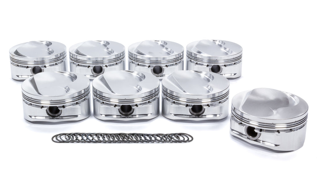 JE PISTONS 281793 - SBC Domed Piston Set 4.125 Bore +4.5cc image