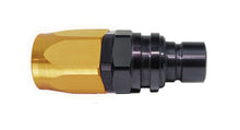 Load image into Gallery viewer, JIFFY-TITE 22606 - Q/R #6 Str Hose End Plug Valved  Gold/Black image