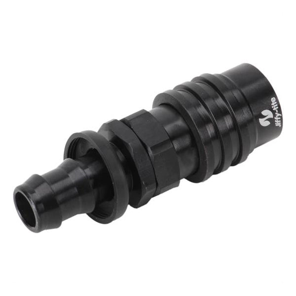 JIFFY-TITE 31508PJ - #8 AN Push Lock Hose End Valved (Black) image