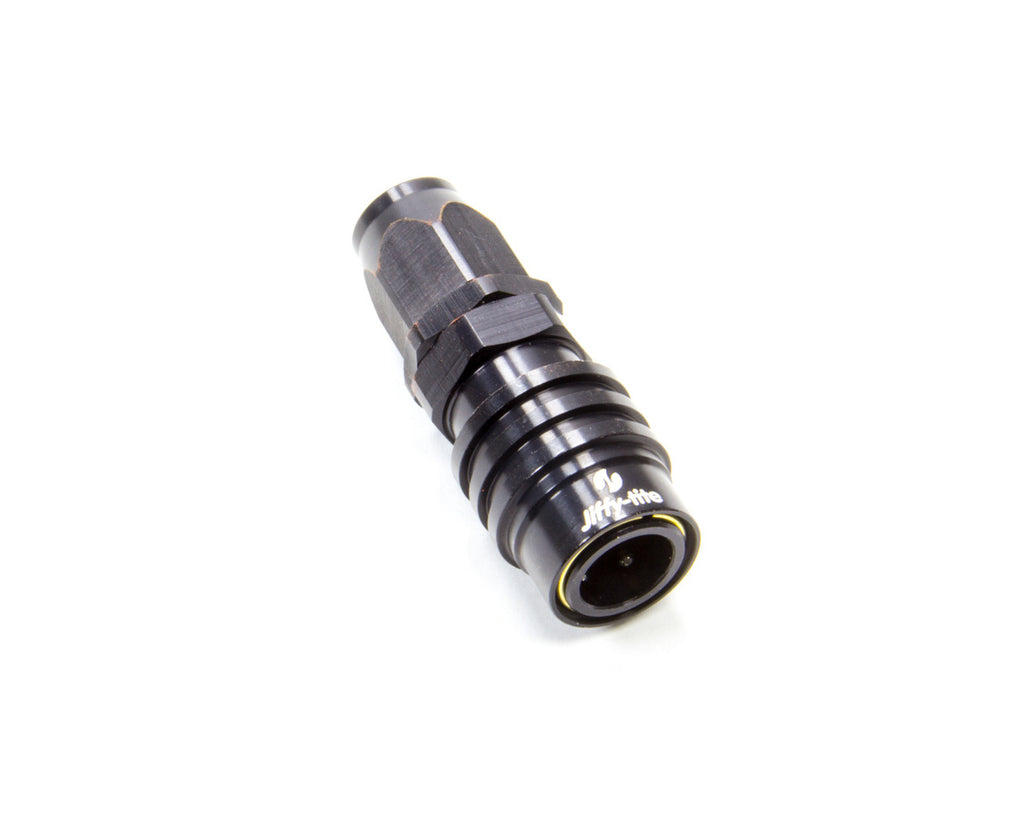 JIFFY-TITE 31606J - Q/R #6 Straight Hose End Black image