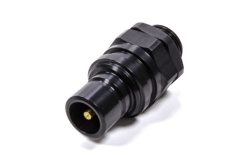 JIFFY-TITE 52108 - Q/R #8 Male O-Ring Boss Plug Valved Black image