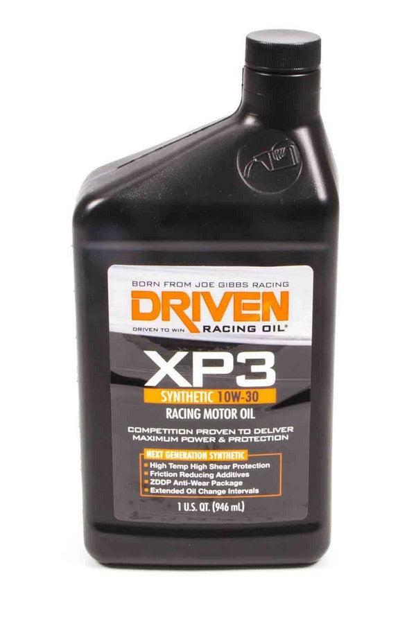 DRIVEN RACING OIL 00306 - XP3 10w30 Synthetic Oil 1 Qt Bottle image