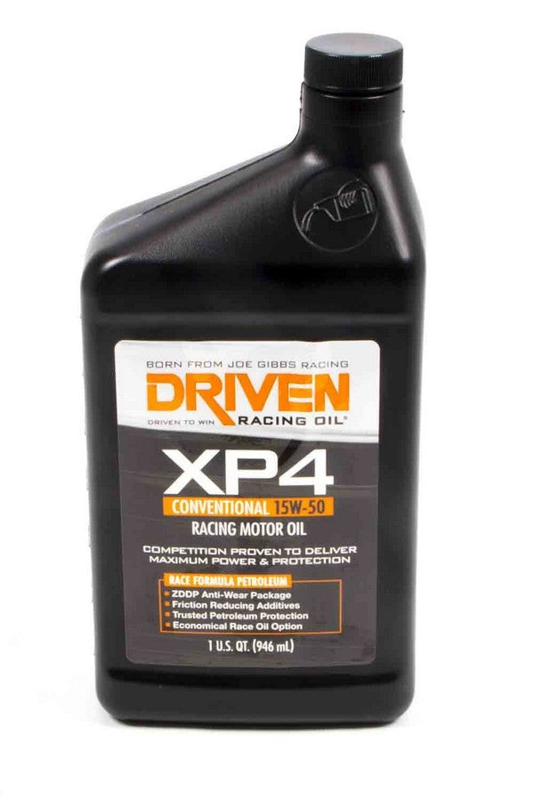 DRIVEN RACING OIL 00506 - XP4 15w50 Petroleum Oil 1 Qt Bottle image