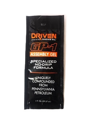 DRIVEN RACING OIL 00778 - GP-1 Assembly GEL 1oz Packet No Drip Formula image