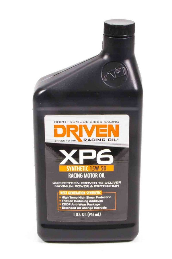 DRIVEN RACING OIL 01006 - XP6 15w50 Synthetic Oil 1 Qt Bottle image