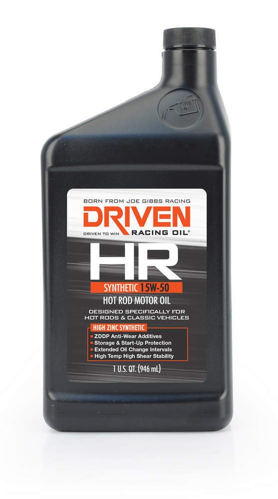 DRIVEN RACING OIL 01606 - HR3 15w50 Synthetic Oil 1 Qt Bottle image