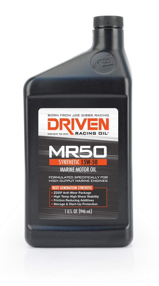 DRIVEN RACING OIL 02606 - MR50 15w50 Marine Oil 1 Qt Bottle image