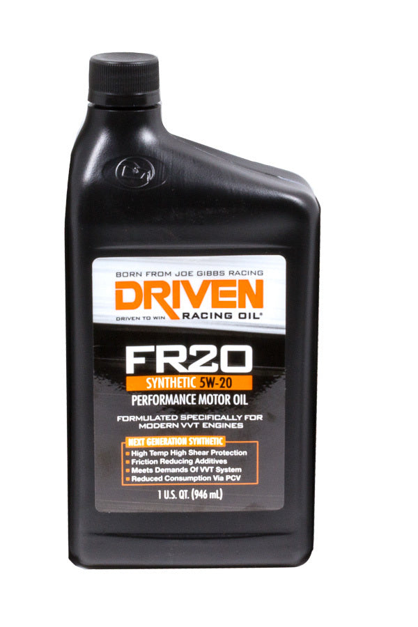 DRIVEN RACING OIL 03006 - FR20 5w20 Synthetic Oil 1 Qt Bottle image