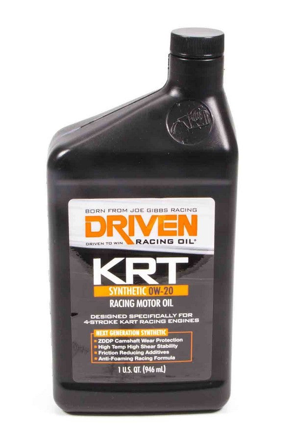 DRIVEN RACING OIL 03406 - KRT 0w20 Karting Oil 4 Stroke 1 Qt Bottle image