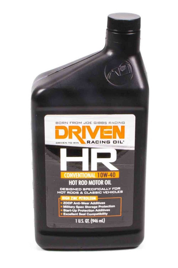 DRIVEN RACING OIL 03806 - HR5 10w40 Petroleum Oil 1 Qt image