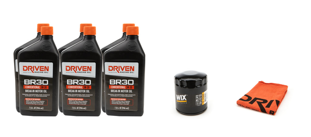 DRIVEN RACING OIL 20600K - 5W30 Oil Change Kit 97-06 GM LS Engine image