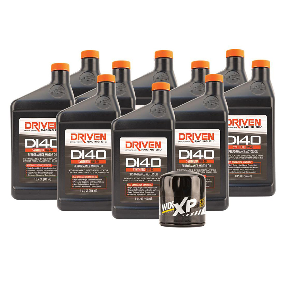 DRIVEN RACING OIL 21045K - DI40 Oil Change Kit 19- LT Engines 10 Qt image