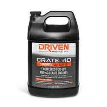 Load image into Gallery viewer, DRIVEN RACING OIL 22408 - Crate 40 10w40 Synthetic Oil 1 Gallon image