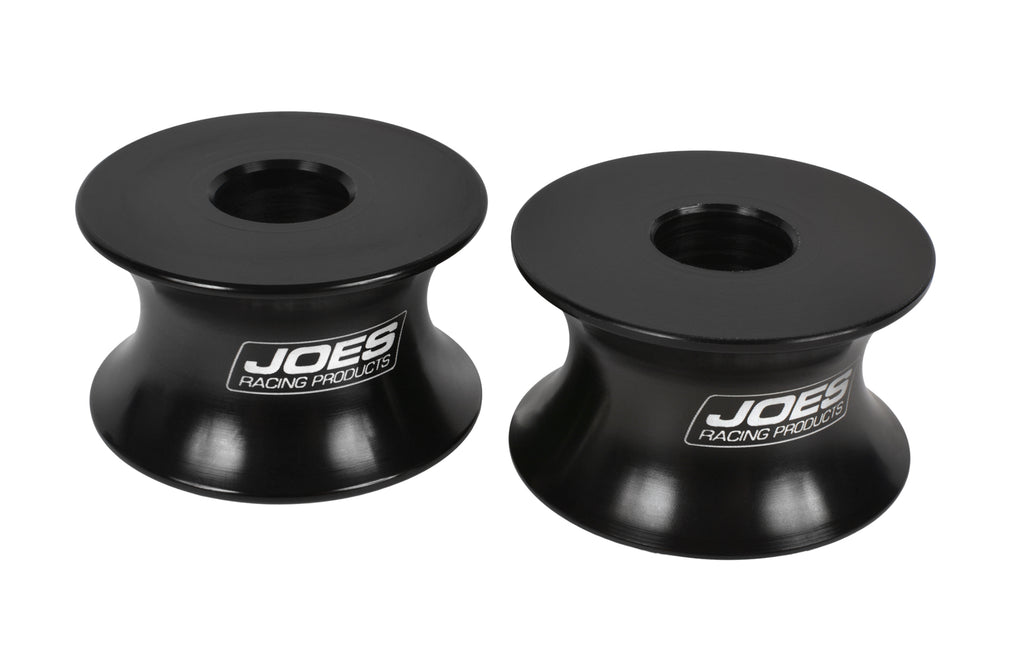 JOES RACING PRODUCTS 10966-B - 1/2in Motor Mount Spacer Pair Black image