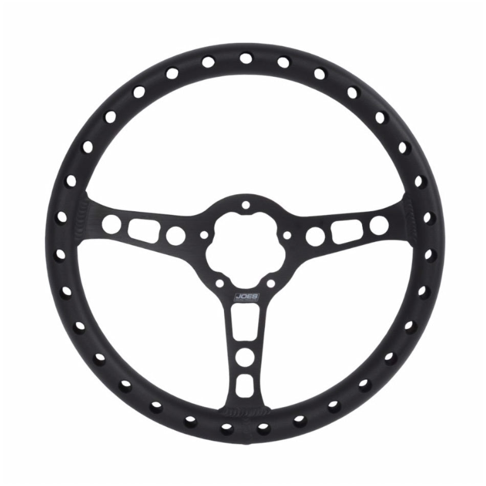 JOES RACING PRODUCTS 13450 - 13in Flat Steering Wheel 3 Spoke Grant B.C. image
