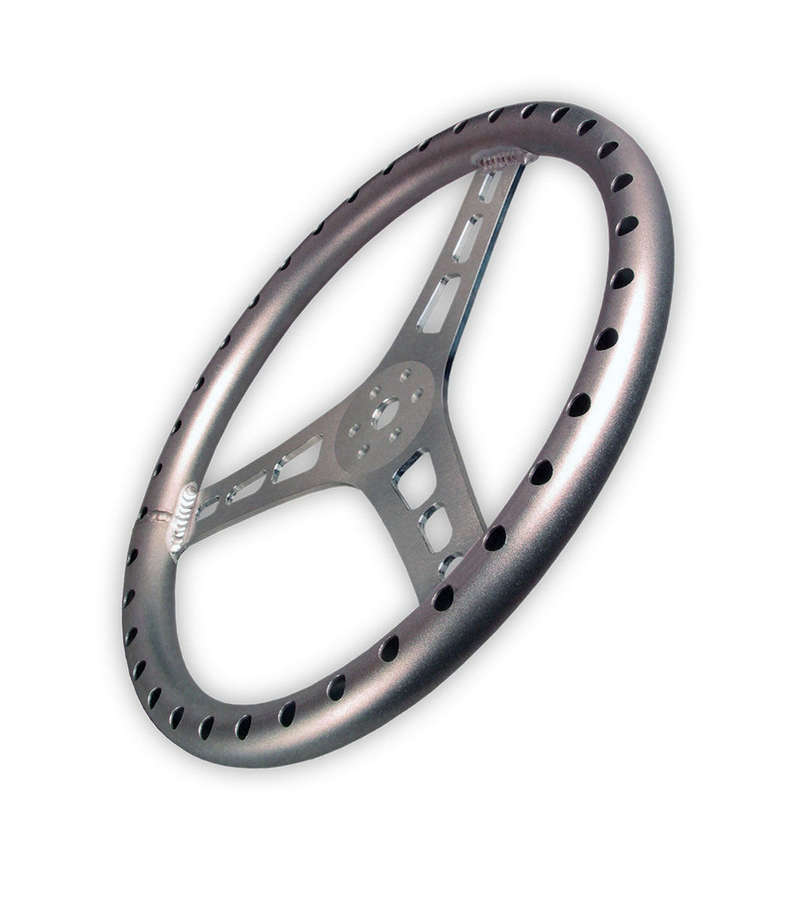 JOES RACING PRODUCTS 13513-A - 13in Dished Steering Wheel Aluminum image
