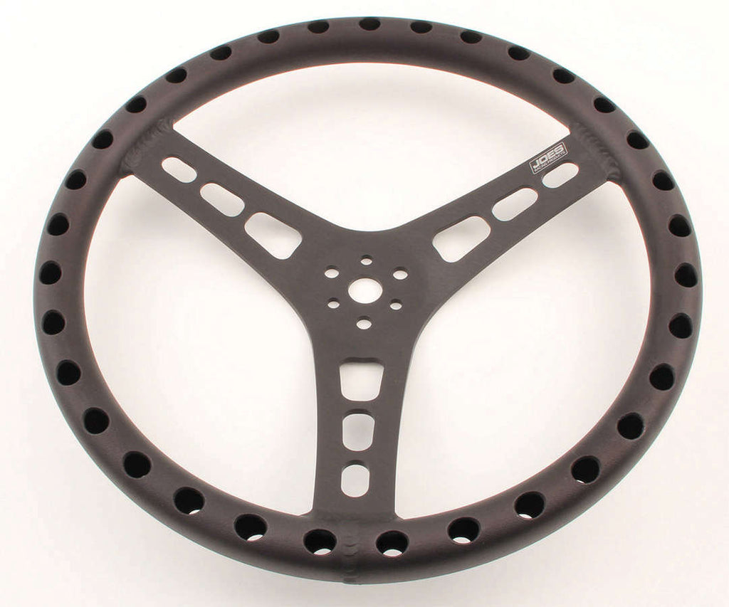 JOES RACING PRODUCTS 13514-B - 14in Dished Steering Wheel Black image