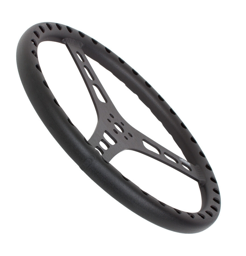 JOES RACING PRODUCTS 13535-B - 15in LW Flat Steering Wheel Black image