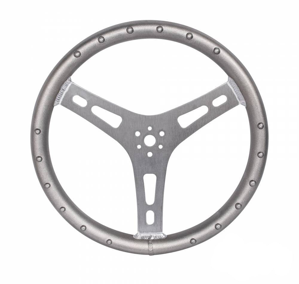JOES RACING PRODUCTS 13550-A - Matador Steering Wheel Aluminum 15in Flat image