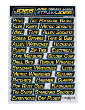 Load image into Gallery viewer, JOES RACING PRODUCTS 17500 - Labels Toolbox  image