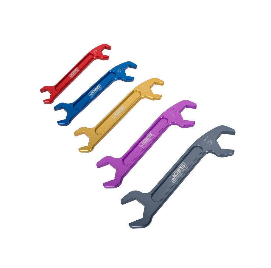 JOES RACING PRODUCTS 18000 - Aluminum Wrench Set Double Ended 6an-16an image