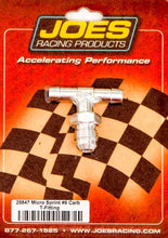 Load image into Gallery viewer, JOES RACING PRODUCTS 25847 - Carb Fitting -6an Fuel Line Mini Sprint image