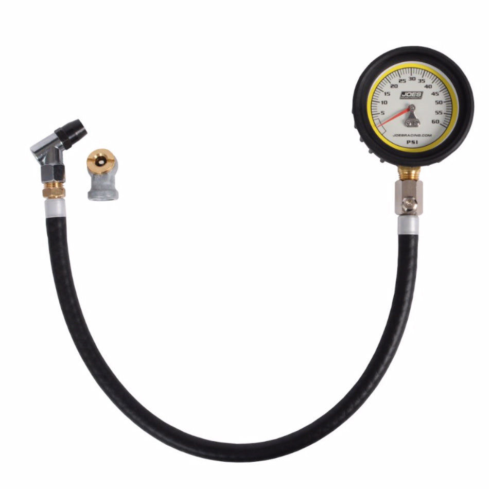 JOES RACING PRODUCTS 32327 - Tire Pressure Gauge 0-60psi Pro w/HiFlo Hold image