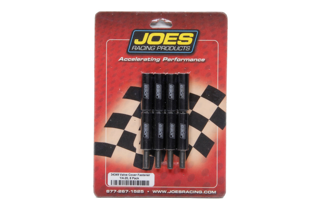JOES RACING PRODUCTS 34349 - Aluminum Valve Cover Nut Kit w/ Studs 1/4-20 8pk image