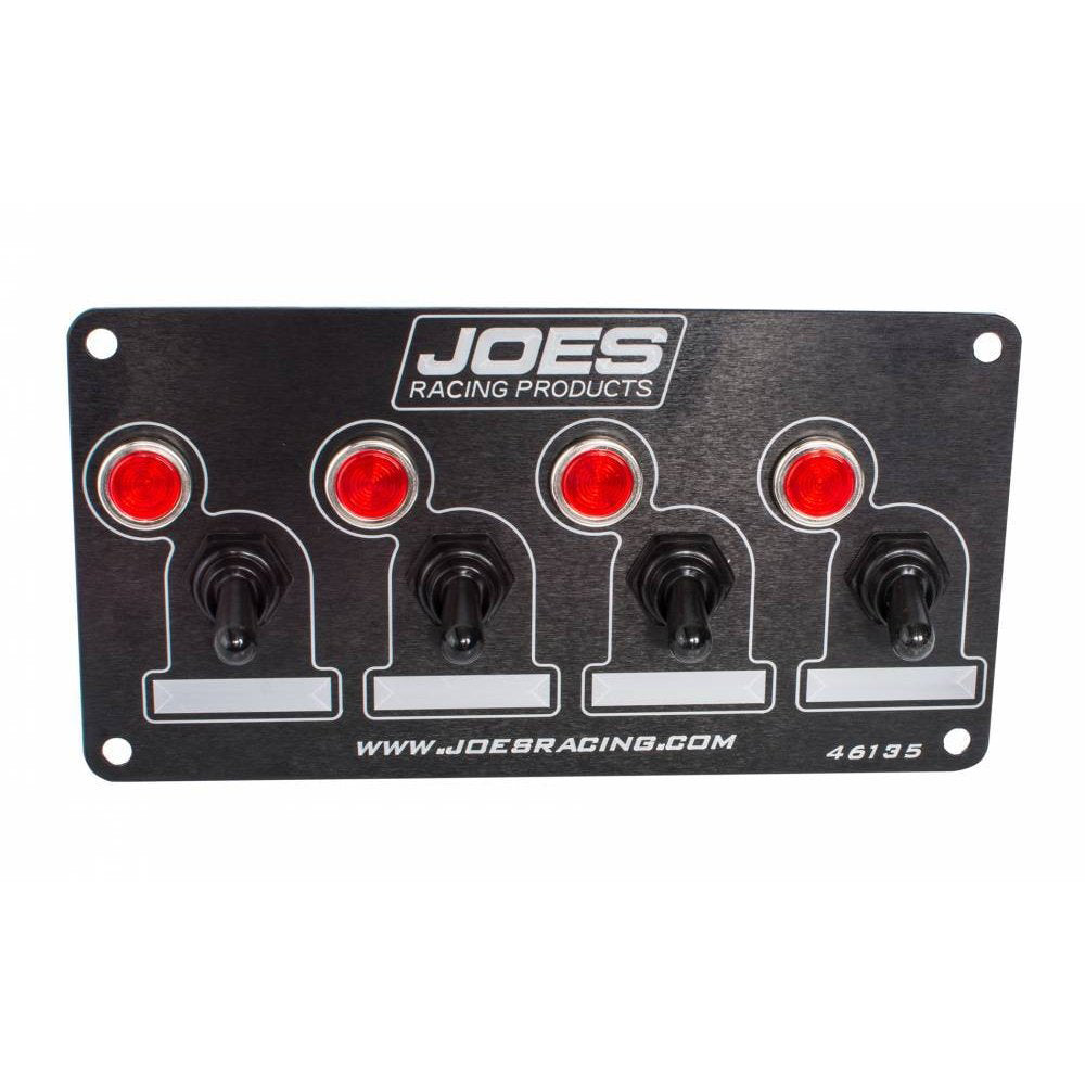 JOES RACING PRODUCTS 46135 - Accessory Switch Panel w /4 Switches and Lights image