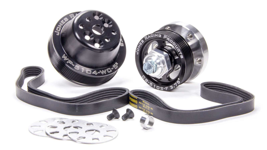 JONES RACING PRODUCTS 1026-S - Serpentine Drive Kit - SBF image