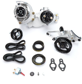 JONES RACING PRODUCTS 1441-AL-72 - Serpentine Drive Kit SBC w/ P/S - W/P & Alt image