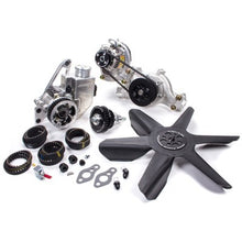 Load image into Gallery viewer, JONES RACING PRODUCTS 2441-AR-68-EMP - Drive Kit HTD SBC Crate P/S W/P &amp; Alt w/Fan image
