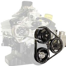 Load image into Gallery viewer, JONES RACING PRODUCTS 3004-AR-CE - Drive Kit V-Belt SBC Crate w/WP P/S &amp; Alt image