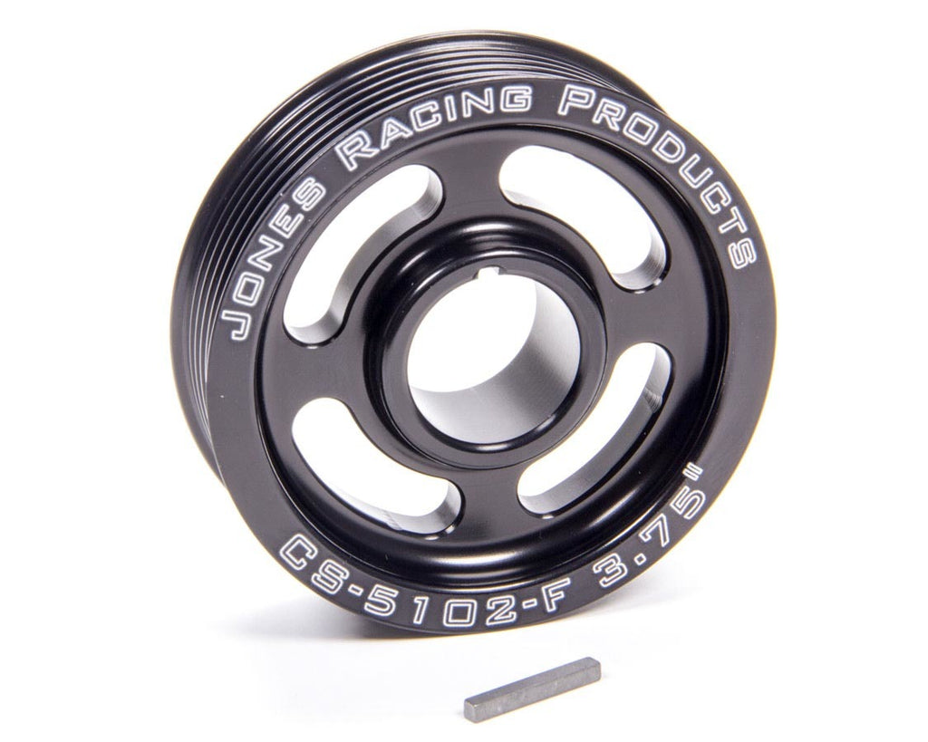 JONES RACING PRODUCTS CS-5102-F - Crank Pulley Serpentine 3.75in image