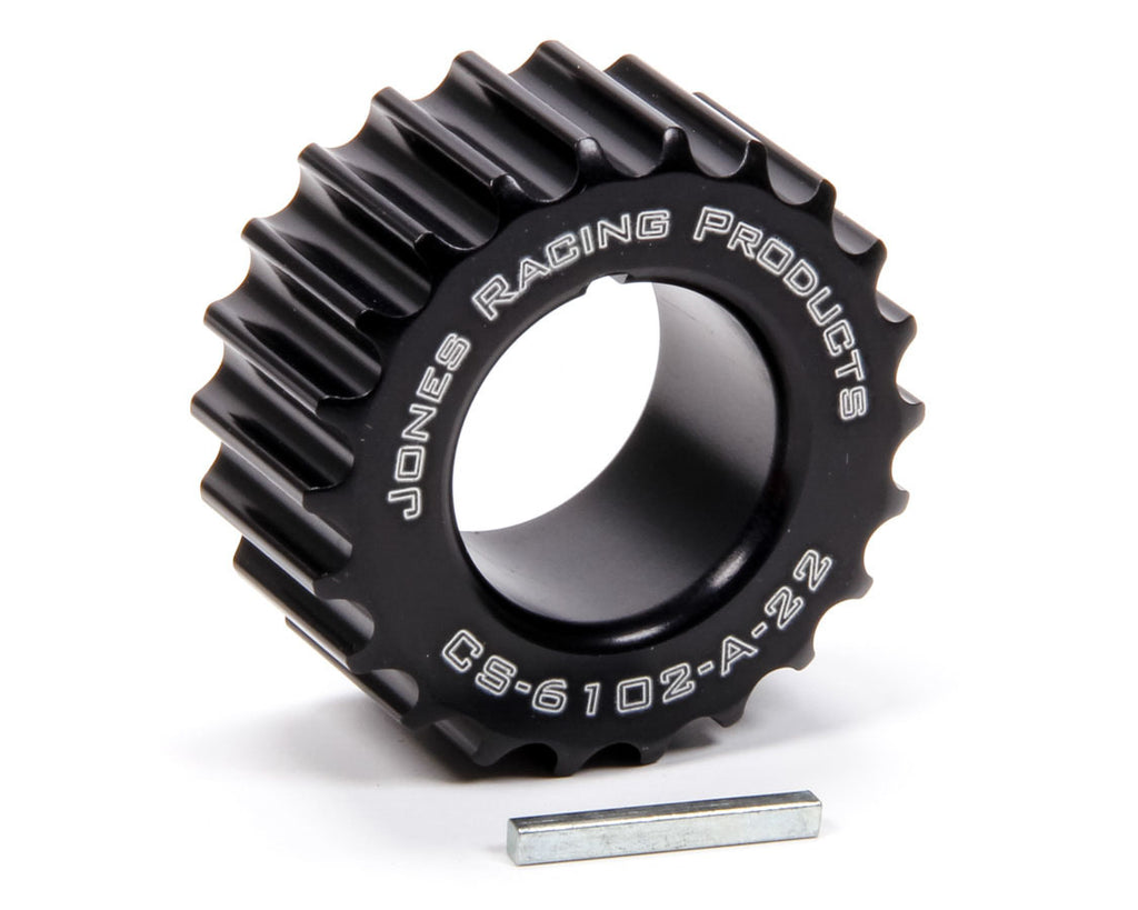 JONES RACING PRODUCTS CS-6102-A-22 - HTD Crankshaft Pulley 22 Tooth 1-1/8 ID 1/8in Key image
